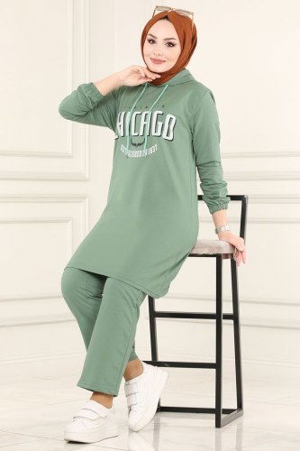 moda selvim Combine 5686AYD574 Mint - Thumbnail