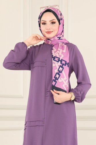 moda selvim Combine 575MU795 Lilac - Thumbnail