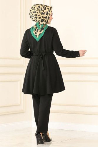 moda selvim Combine 5860BSK463 Black - Thumbnail