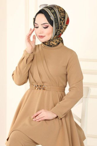 moda selvim Combine 5860BSK463 Latte - Thumbnail