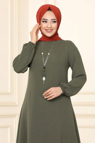 moda selvim Combine 6795S324 Khaki&Vision - Thumbnail