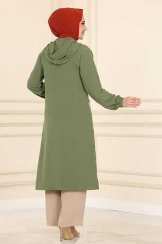 moda selvim Combine 6800S324 Khaki&Vision - Thumbnail
