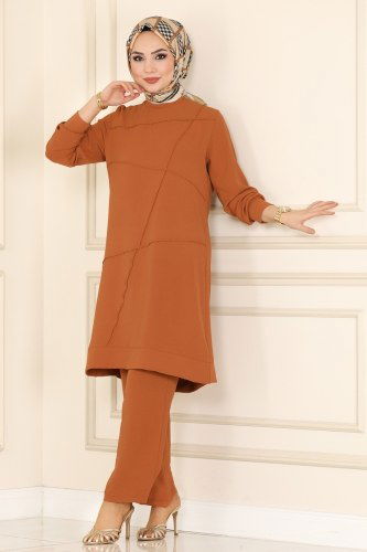 moda selvim Combine 6803S324 Tan - Thumbnail