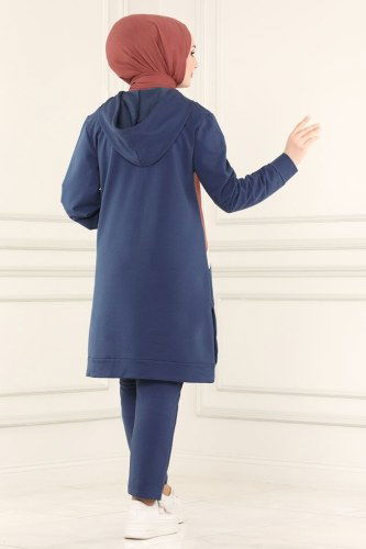 moda selvim Combine 7054NZR779 Indigo - Thumbnail