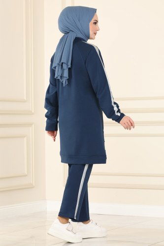 moda selvim Combine 7056NZR779 Indigo - Thumbnail