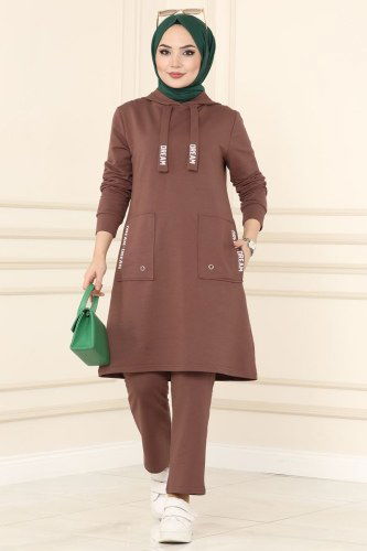 moda selvim 7058NZR779 بودرة مع فيزيون طقم - Thumbnail
