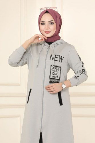 moda selvim 7096NZR779 الفضي&اس طقم - Thumbnail