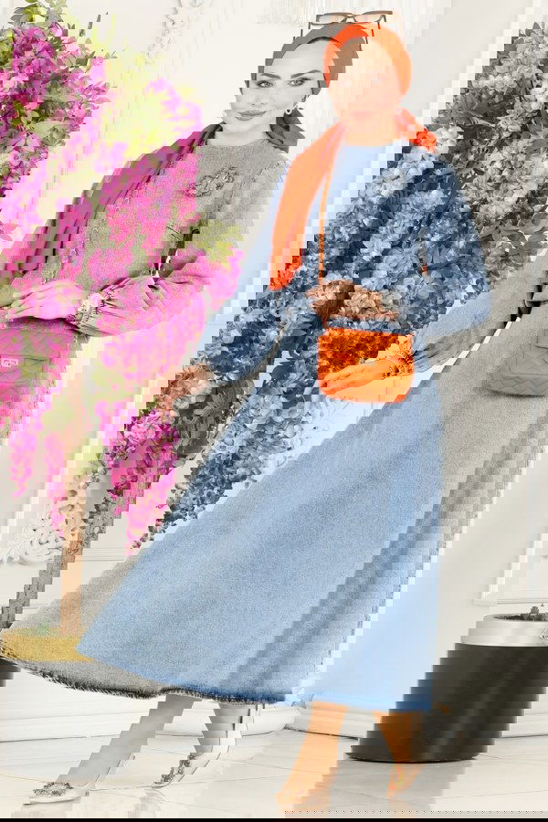 Modaselvim خصم صافٍ20%+20% في سلة التسوق 7173MGZ859 الجينز الفاتح طقم