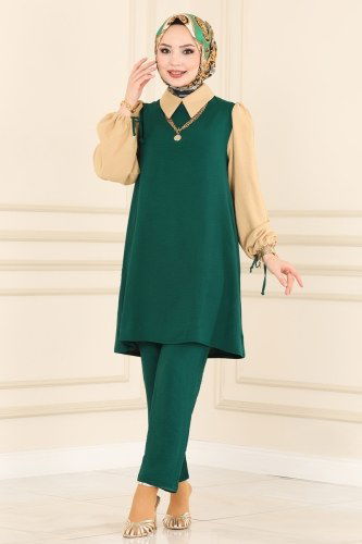moda selvim Combine 7183NZR779 Emerald - Thumbnail