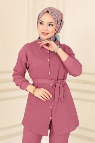 moda selvim Combine 7846AYD574 Dark Dusty Rose - Thumbnail