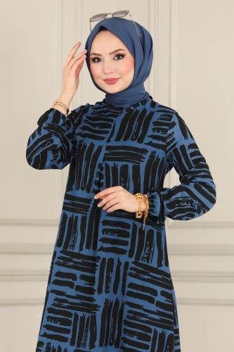 moda selvim 8001MRT754 ياقوتي طقم - Thumbnail