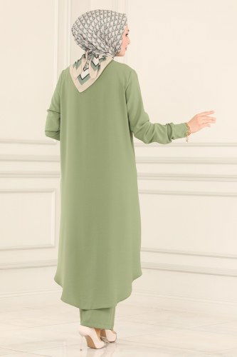 moda selvim Combine 8072MDA386 Soft Green - Thumbnail