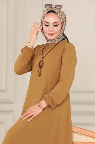 moda selvim Combine 8225AYD574 Latte&Black - Thumbnail