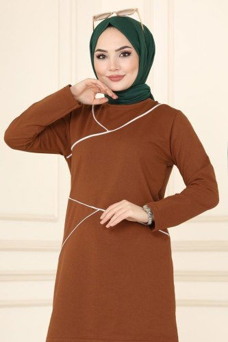 moda selvim Combine 8292AYD574 Tan - Thumbnail