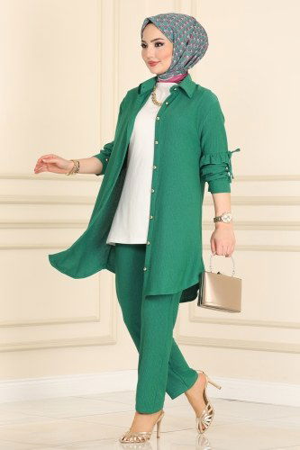 moda selvim Combine 8868AYD574 Emerald - Thumbnail