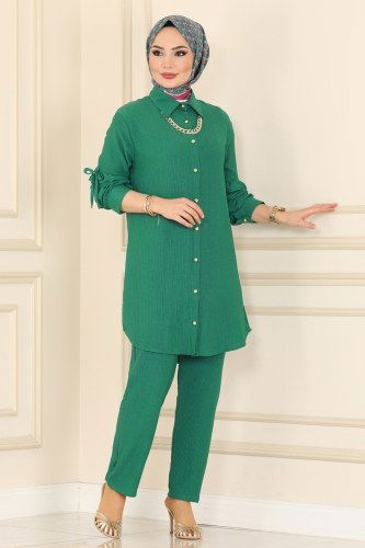 moda selvim Combine 8868AYD574 Emerald - Thumbnail