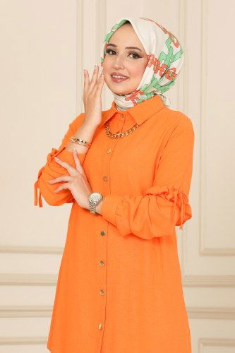 moda selvim Combine 8868AYD574 Orange - Thumbnail
