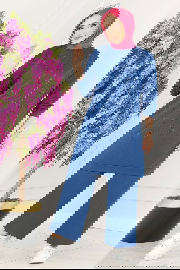 Modaselvim NET 20%+20% DISCOUNT IN THE CARD Combine 9000SBL832 Indigo