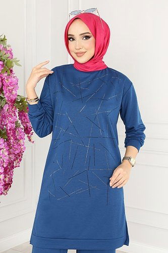 moda selvim Combine 9000SBL832 Indigo - Thumbnail