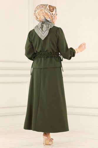 moda selvim 9186MAK757 العفني طقم - Thumbnail