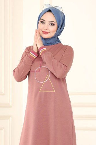 moda selvim Combine 9999ASY563 Dried Rose - Thumbnail