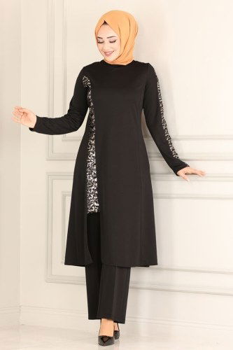 moda selvim Combine ASM2554 Black - Thumbnail