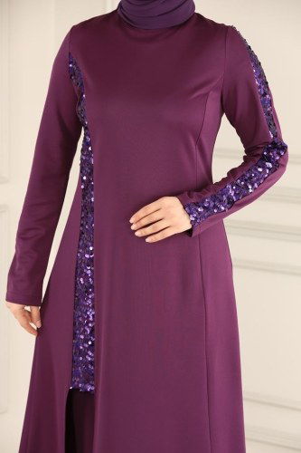 moda selvim Combine ASM2554 Damson - Thumbnail