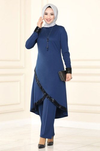 moda selvim Combine ASM2559 Indigo - Thumbnail