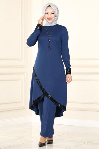 moda selvim Combine ASM2559 Indigo - Thumbnail