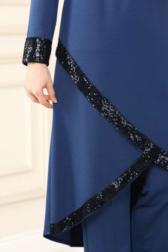 moda selvim ASM2559 ياقوتي طقم - Thumbnail