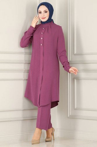 moda selvim Combine ASM2562 Dark Dusty Rose - Thumbnail