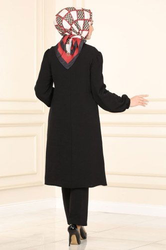 moda selvim Combine ASM2564 Black - Thumbnail