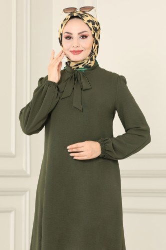 moda selvim Combine ASM2564 Khaki - Thumbnail