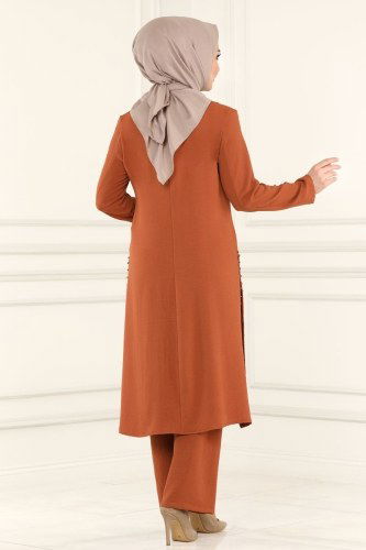 moda selvim Combine ASM2568 Tan - Thumbnail
