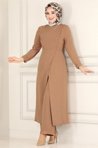 moda selvim ASM2576 لحمي طقم - Thumbnail