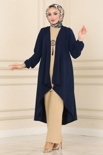 moda selvim Combine ASM2592 Vision&Navy Blue - Thumbnail