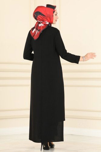 moda selvim Combine ASM2603 Black - Thumbnail