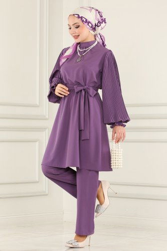 moda selvim Combine ASM2618 Dark Lilac - Thumbnail