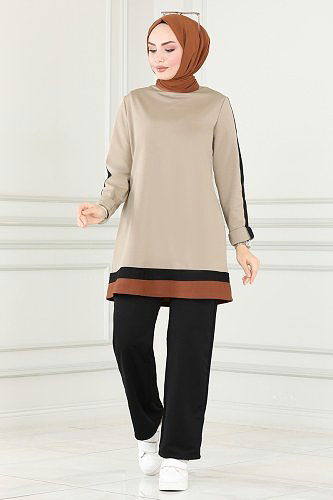 moda selvim Combine ASM2675 Vision&Black - Thumbnail