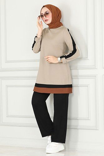 moda selvim Combine ASM2675 Vision&Black - Thumbnail