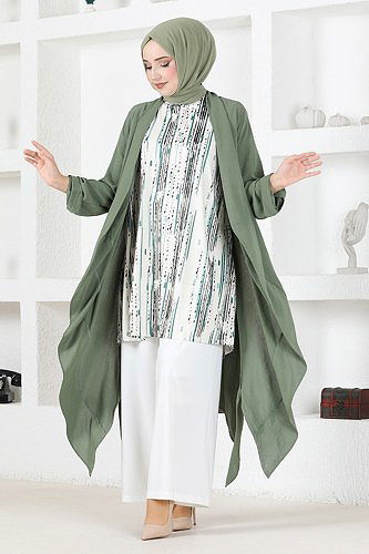 moda selvim MNK2496 العفني طقم - Thumbnail