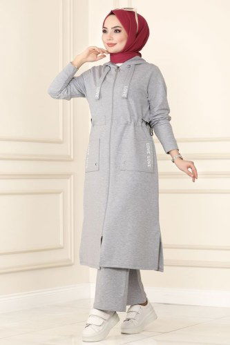 moda selvim Combine PL218 Gray - Thumbnail