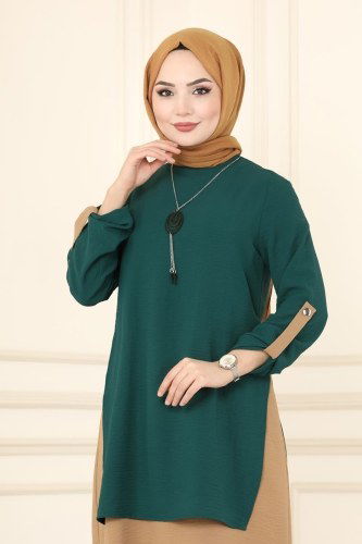 moda selvim Combine PL8034 Emerald - Thumbnail