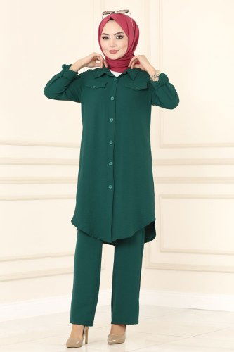 moda selvim Combine PL8042 Emerald - Thumbnail