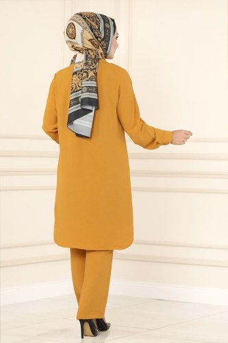 moda selvim Combine PL8042 Mustard - Thumbnail