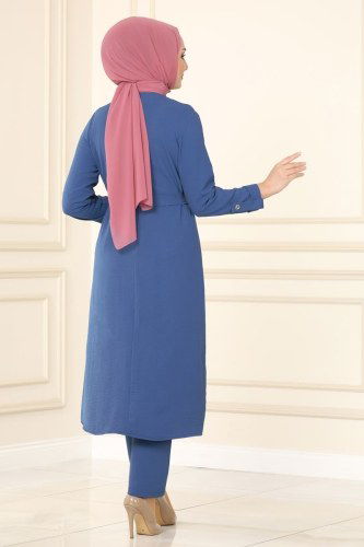 moda selvim PL8047 ياقوتي طقم - Thumbnail