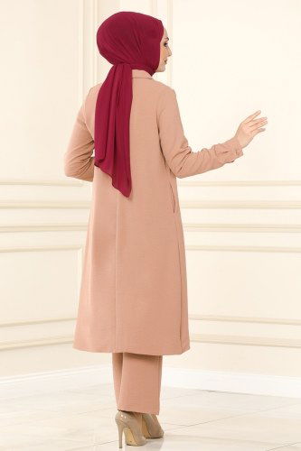 moda selvim Combine PL8049 Latte - Thumbnail