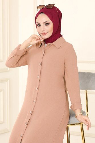 moda selvim Combine PL8049 Latte - Thumbnail