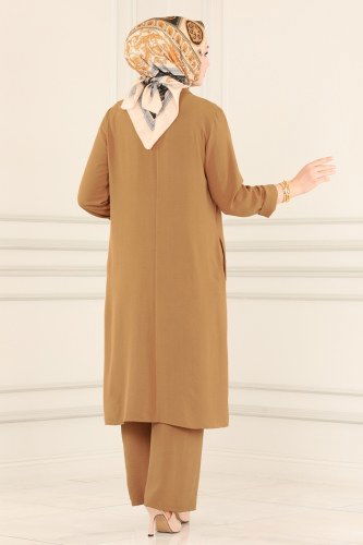 moda selvim Combine PL8049 Tan - Thumbnail