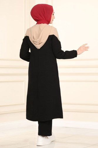 moda selvim Combine PL8050 Vision&Black - Thumbnail